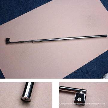 China atacado de porta de vidro patch patch Brass Corner Shower Rod, chuveiro ferroviário para 50 ~ 80 Kg sala de vidro